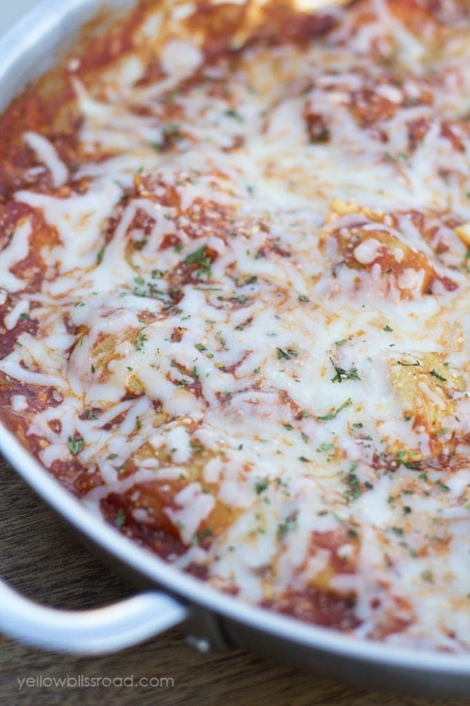 One Pan Skillet Lasagna Yellow Bliss Road