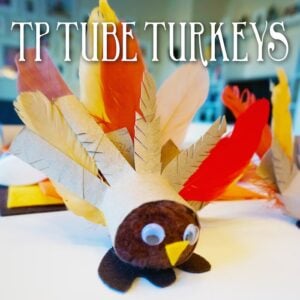 Thanksgiving Craft Toilet Paper Tube Turkey