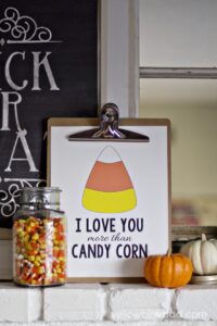 Free Halloween Candy Corn Printable