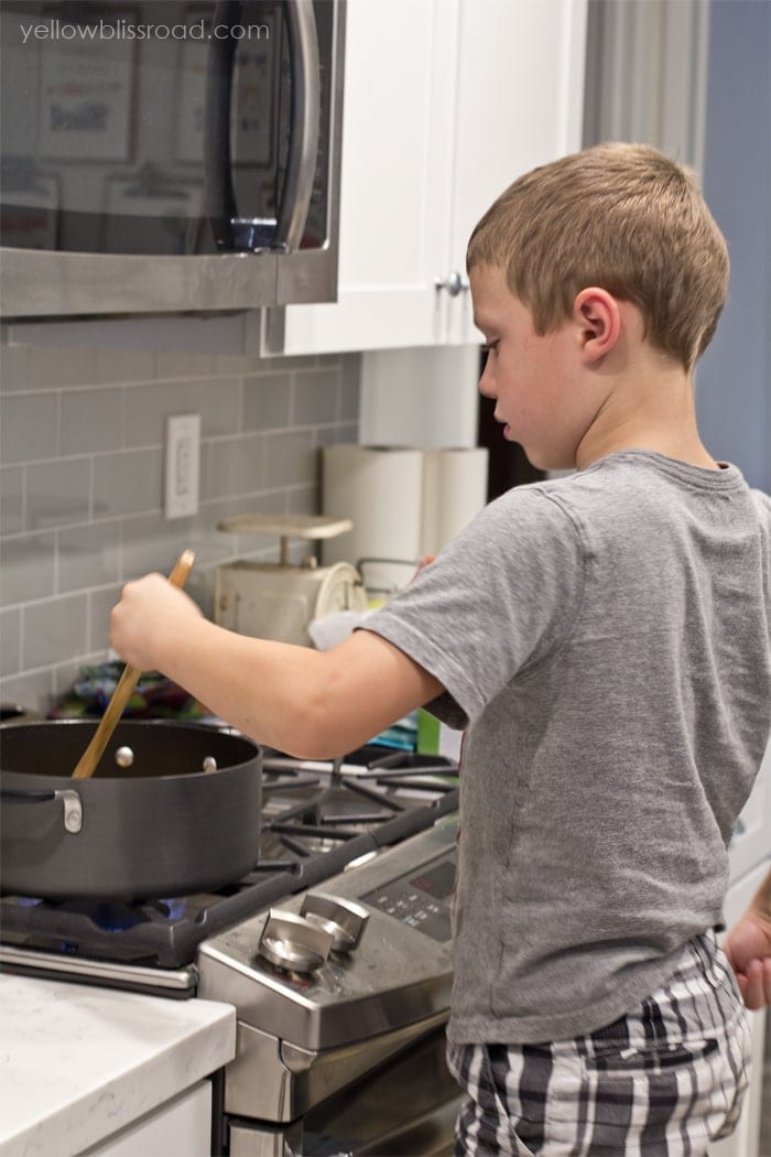 Teaching Kids How to Cook