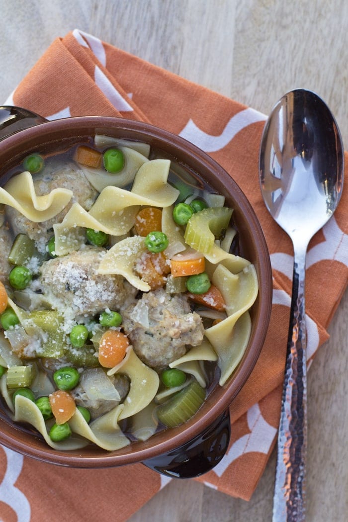 Turkey Meatball Soup - a Kid Friendly Recipe