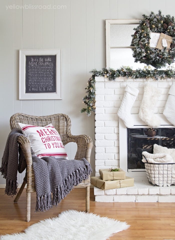 Cozy Fireplace seat