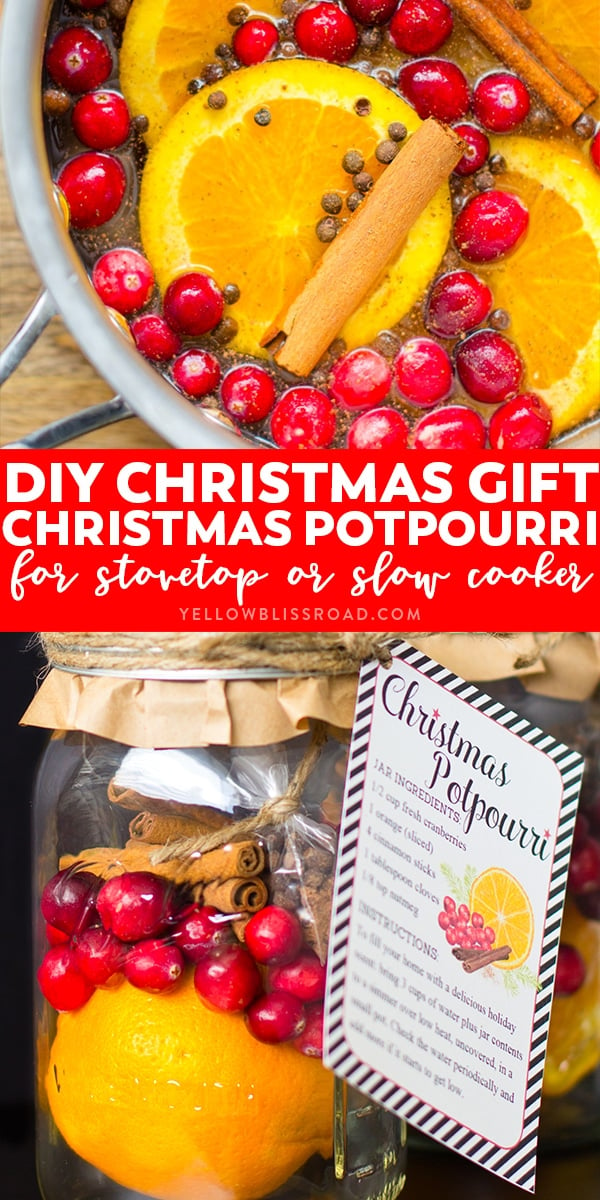 Homemade Dry Christmas Potpourri - Tidbits