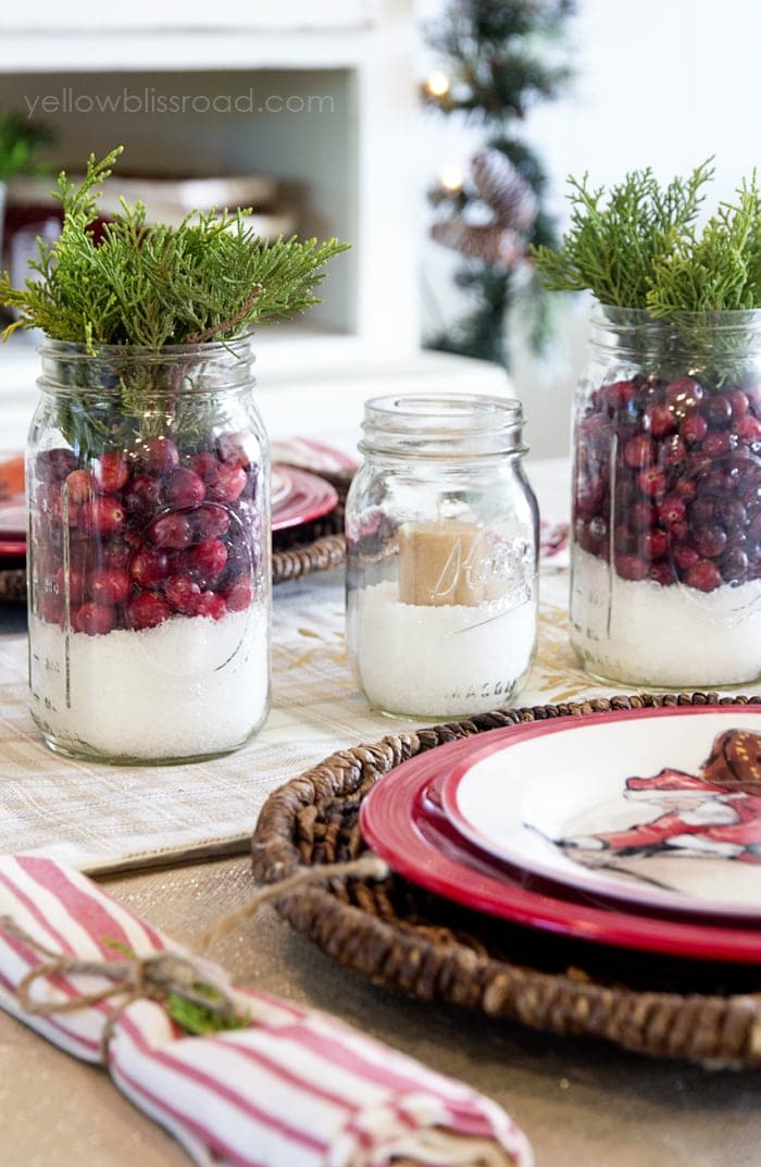 christmas tablescape