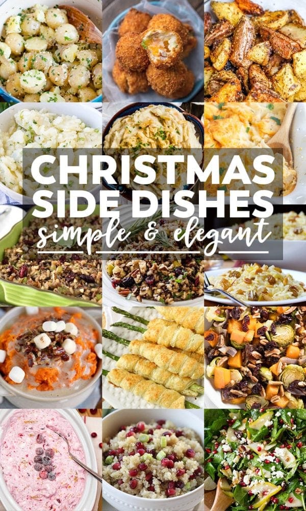 60 Best Christmas Side Dishes | YellowBlissRoad.com