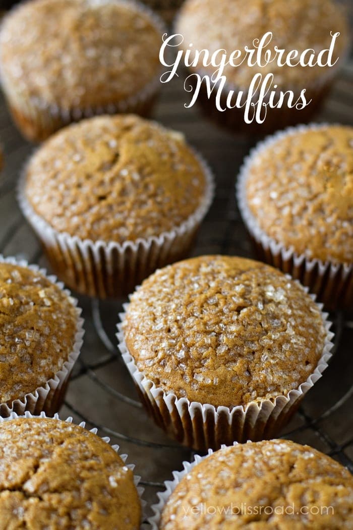Soft and tender, full of spice Gingerbread Muffins