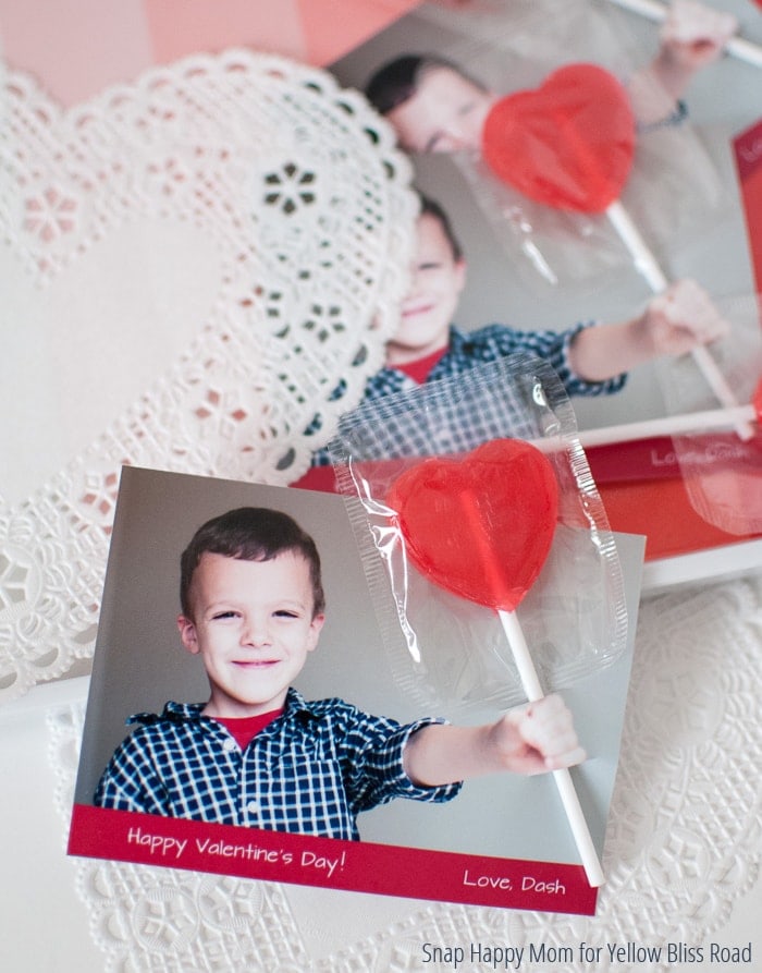3-D Photo Valentines - Tutorial by Snap Happy Mom for Yellow Bliss Road