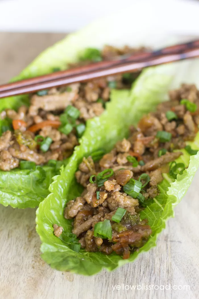Teriyaki Turkey Lettuce Wraps | 15 Healthy Ground Turkey Recipes | Homemade Recipes