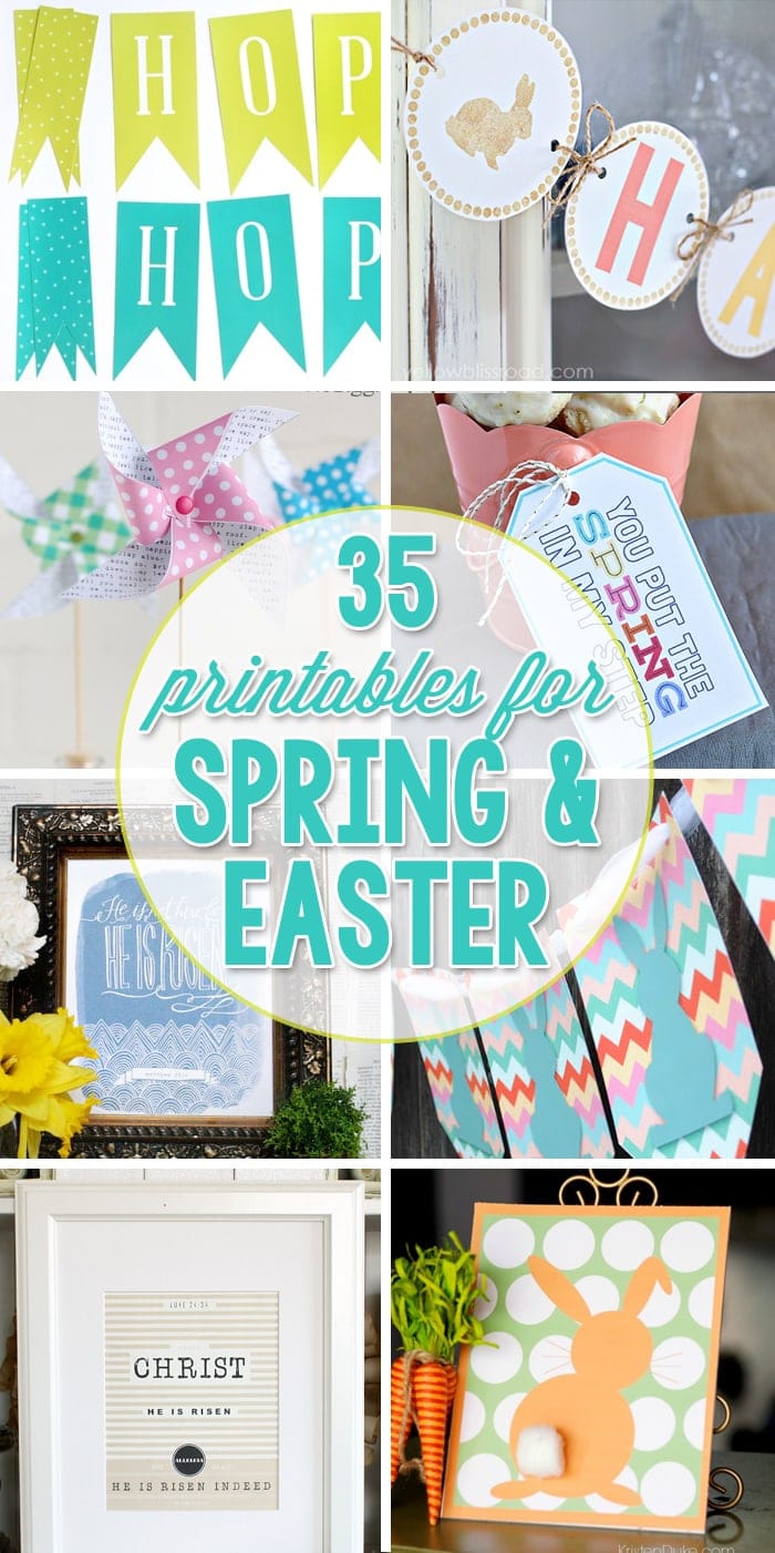 35 Printables for Easter and Spring