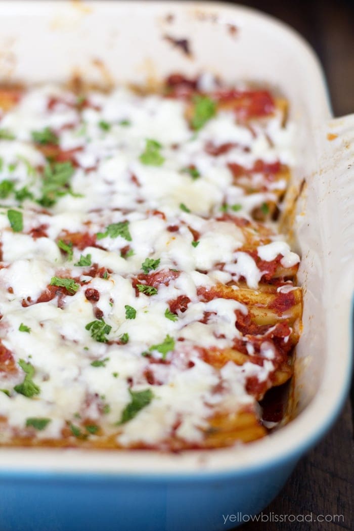 Chicken Stuffed Manicotti Yellow Bliss Road