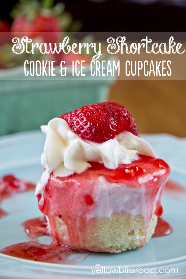Social media image for Strawberry Shortcake cupcakes