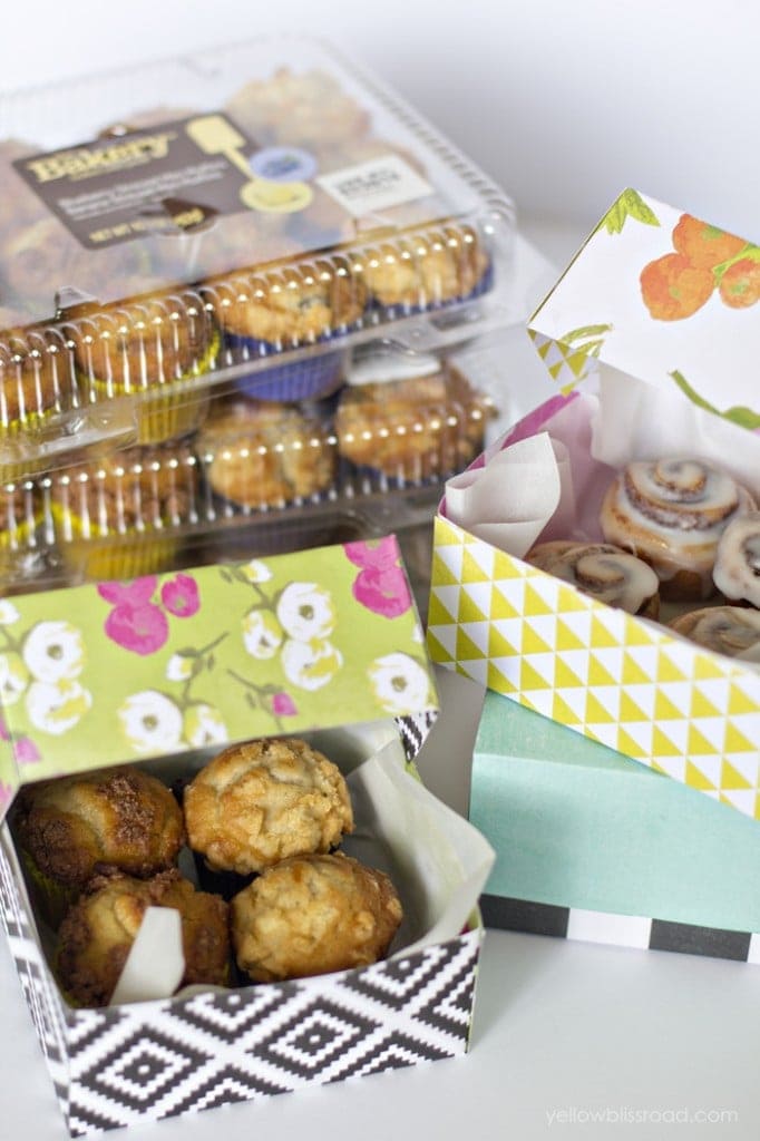 DIY Paper Treat Boxes and Free Printable Tags