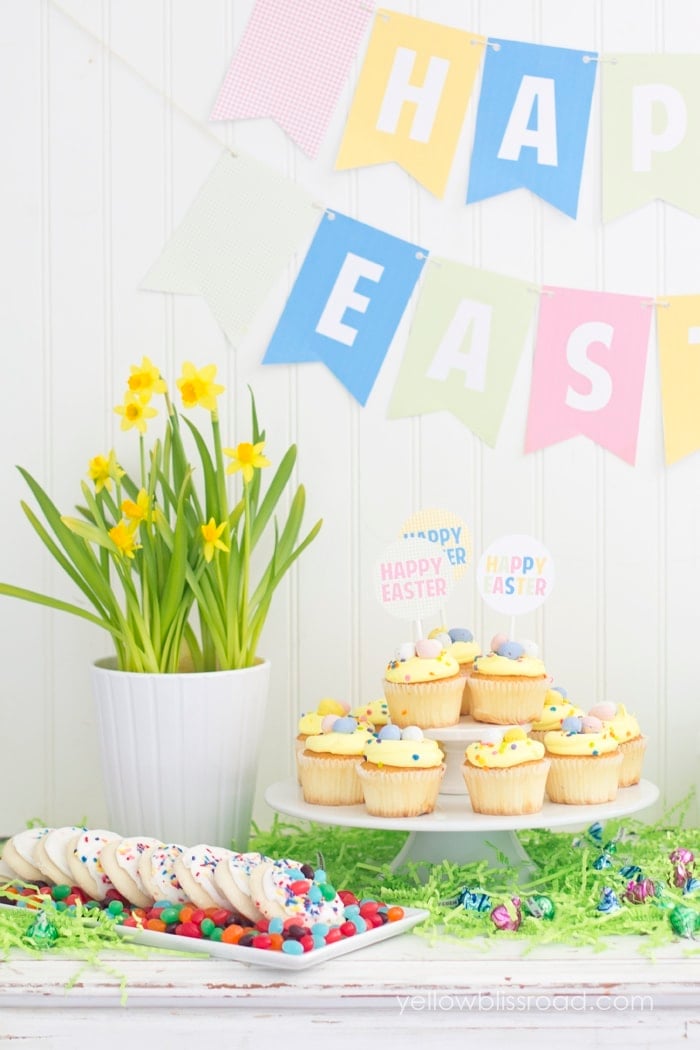 Easter Party Table