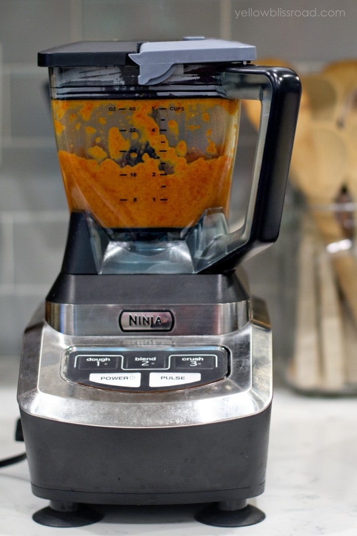 Roasted Garlic and Red Pepper Fettucine Alfredo Yellow Bliss Road