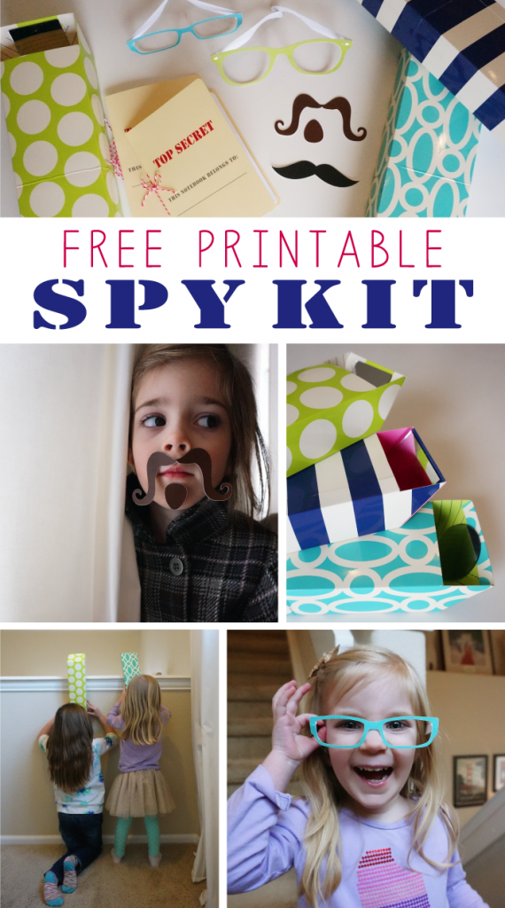 Free Printable Spy Kit for Kids