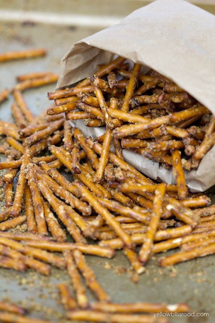 Bag of Spicy Ranch Pretzels