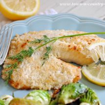 Broiled Tilapia Parmesan from Town and Country Living