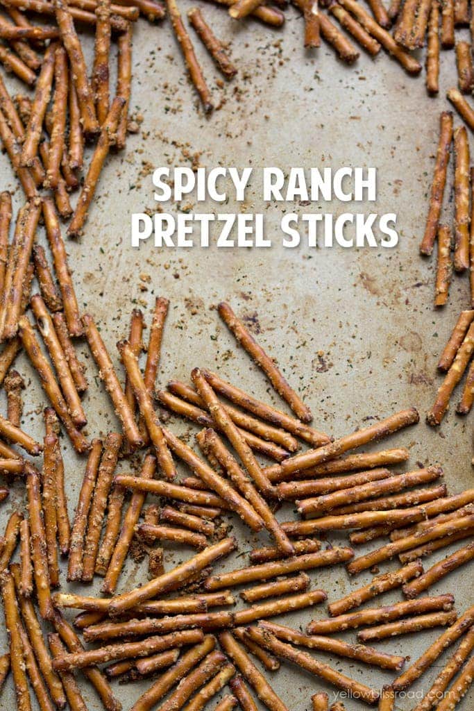 Spicy Ranch Pretzels Sticks