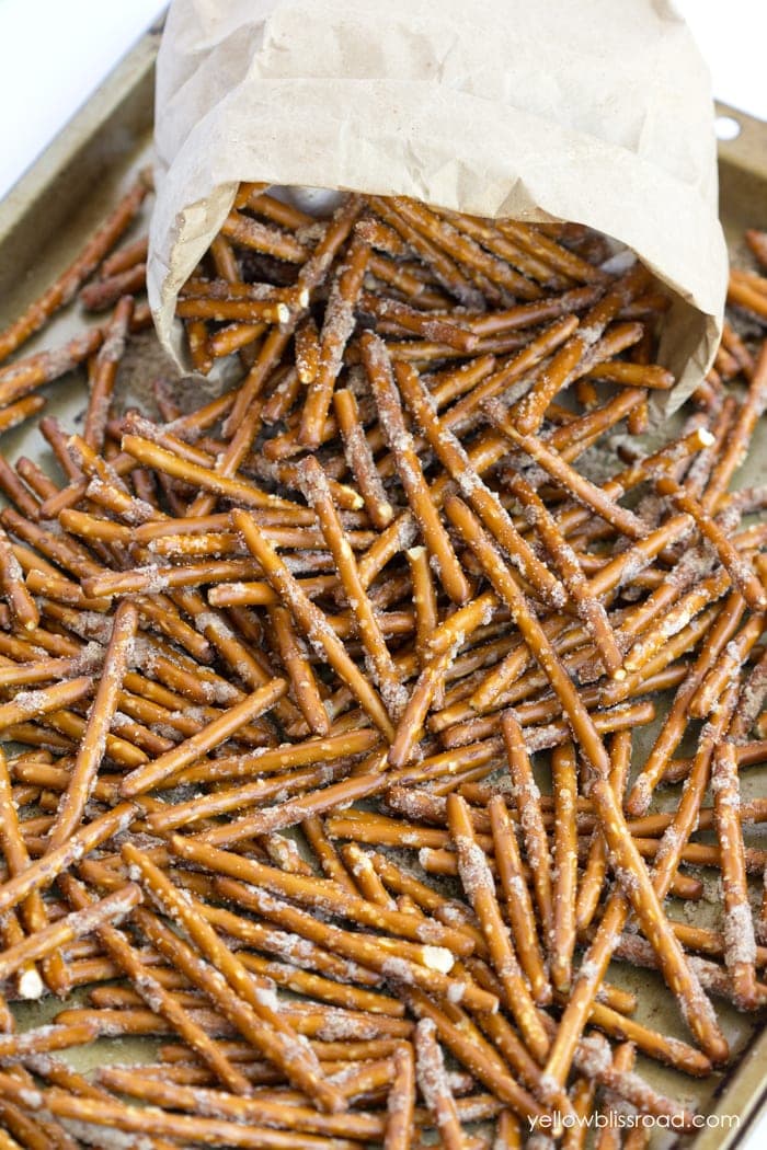 Bag of Cinnamon Sugar Pretzel Sticks