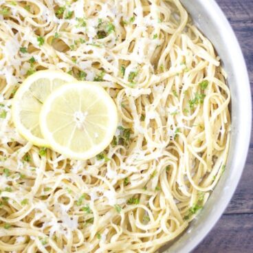 A pan of Pasta