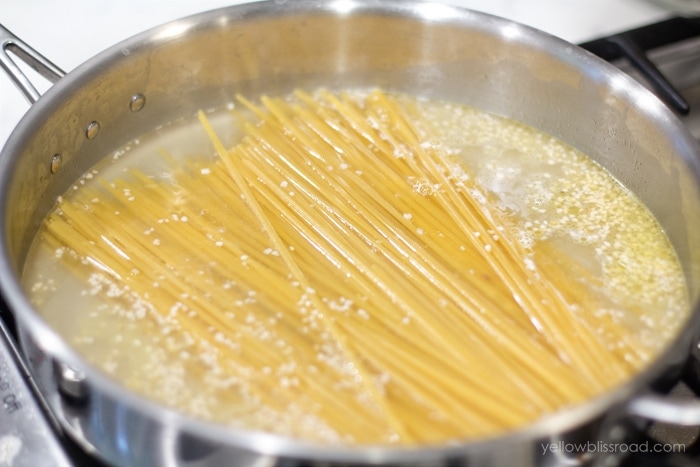 Lemon Garlic Pasta 1