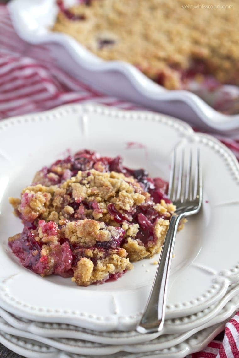 Berry Cookie Cobbler