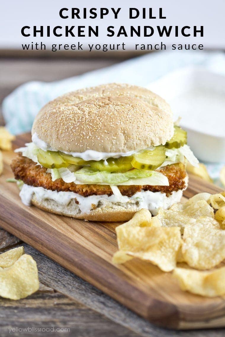 Crispy Dill Chicken Sandwich