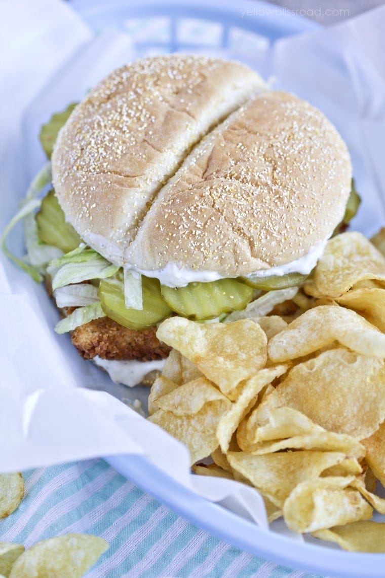 Crispy Dill Chicken Sandwich