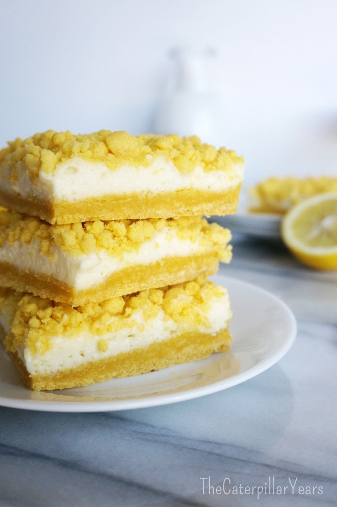 Lemon Bar Recipe with Cream Cheese