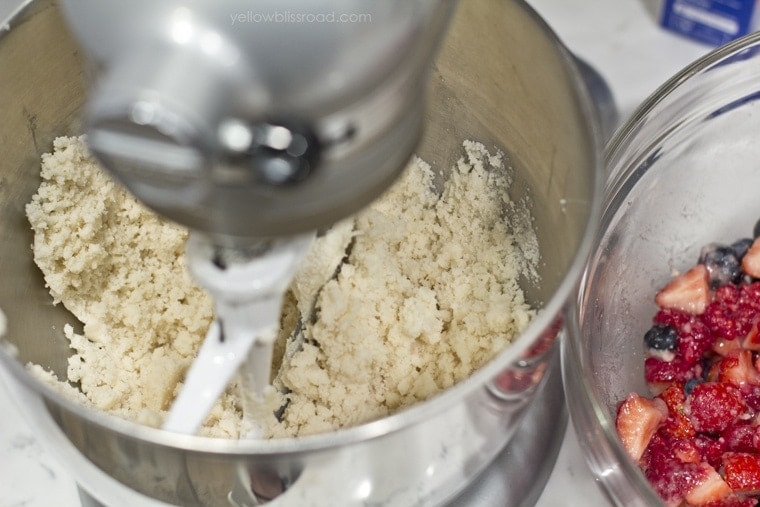 Sugar Cookie Cobbler Topping