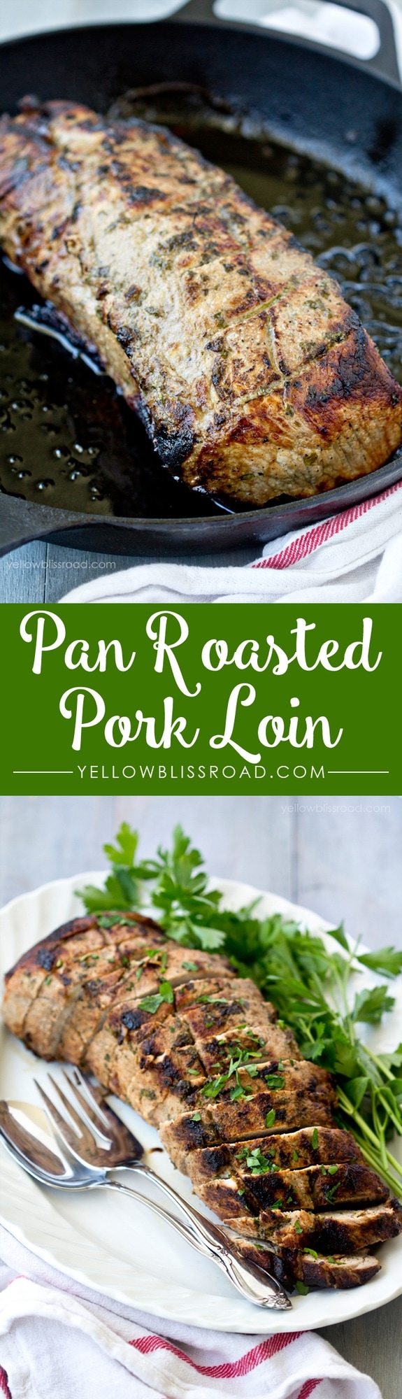 Simple Roast Pork Loin Recipe | YellowBlissRoad.com