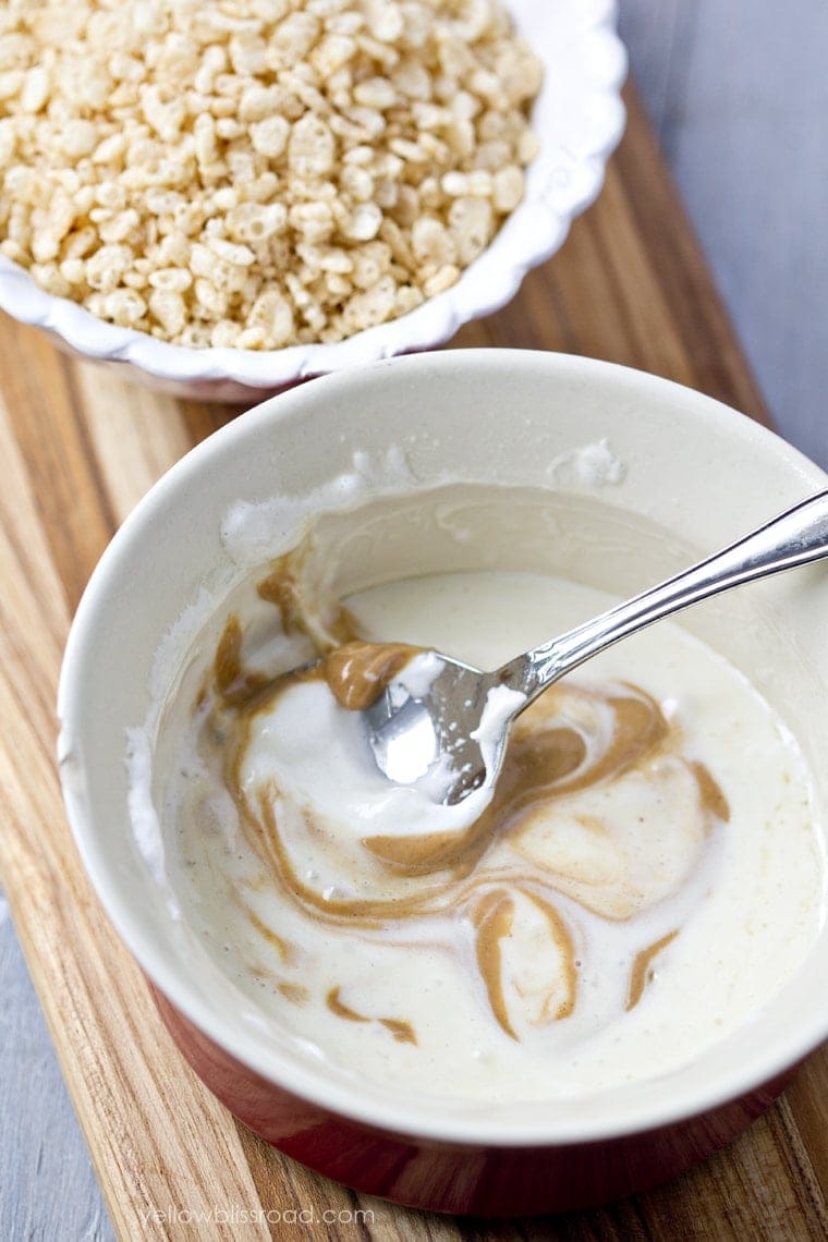Peanut Butter and Marshmallow Treats