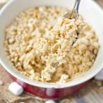 A bowl of rice krispie treat