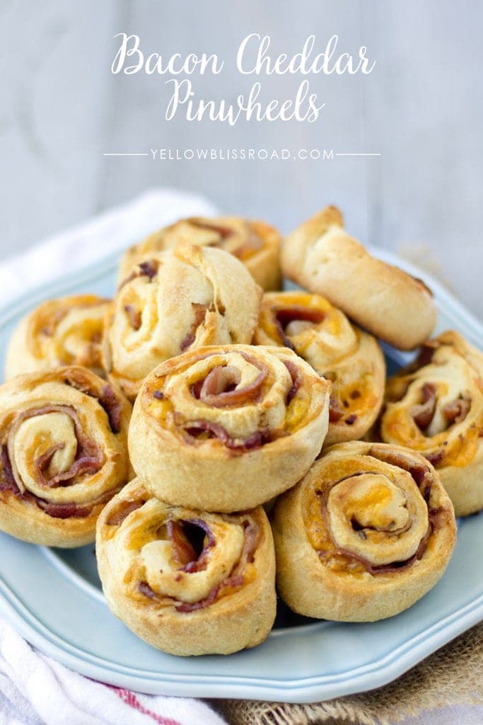 Bacon Cheddar Pinwheels