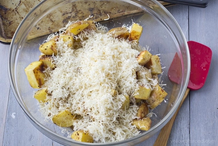 Potatoes and Parmesan