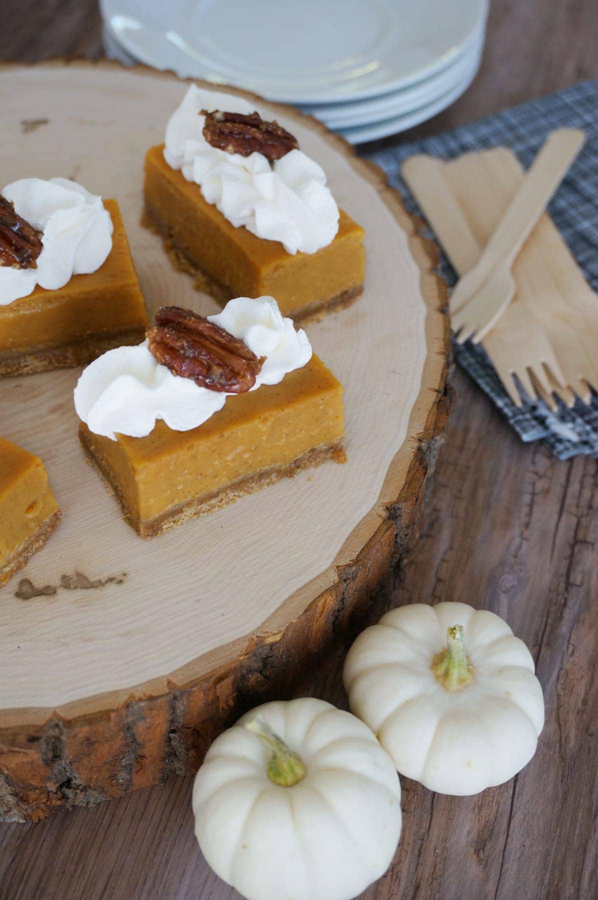 No-Bake, Pumpkin Pie Bars