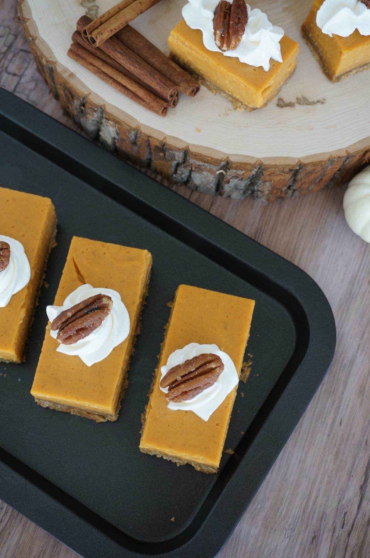 No-Bake, Pumpkin Pie Bars