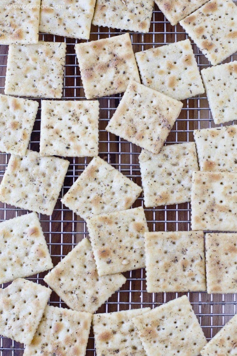 Savory Seasoned Crackers