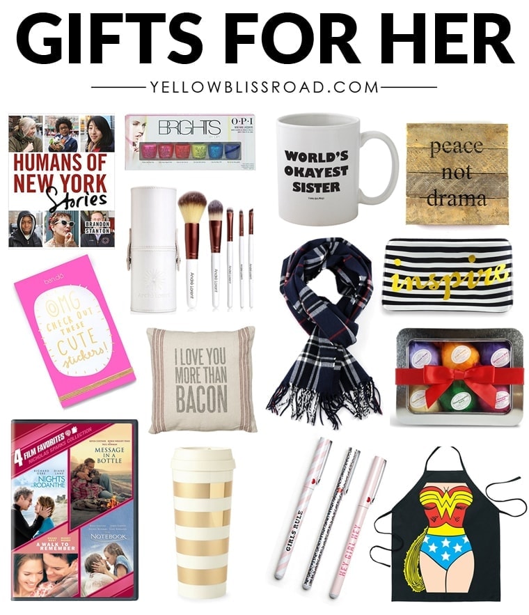 Christmas Gift Ideas for Her (Gifts for Women