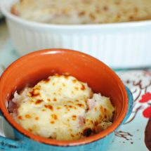 Baked Ham and Cheese Rice Casserole