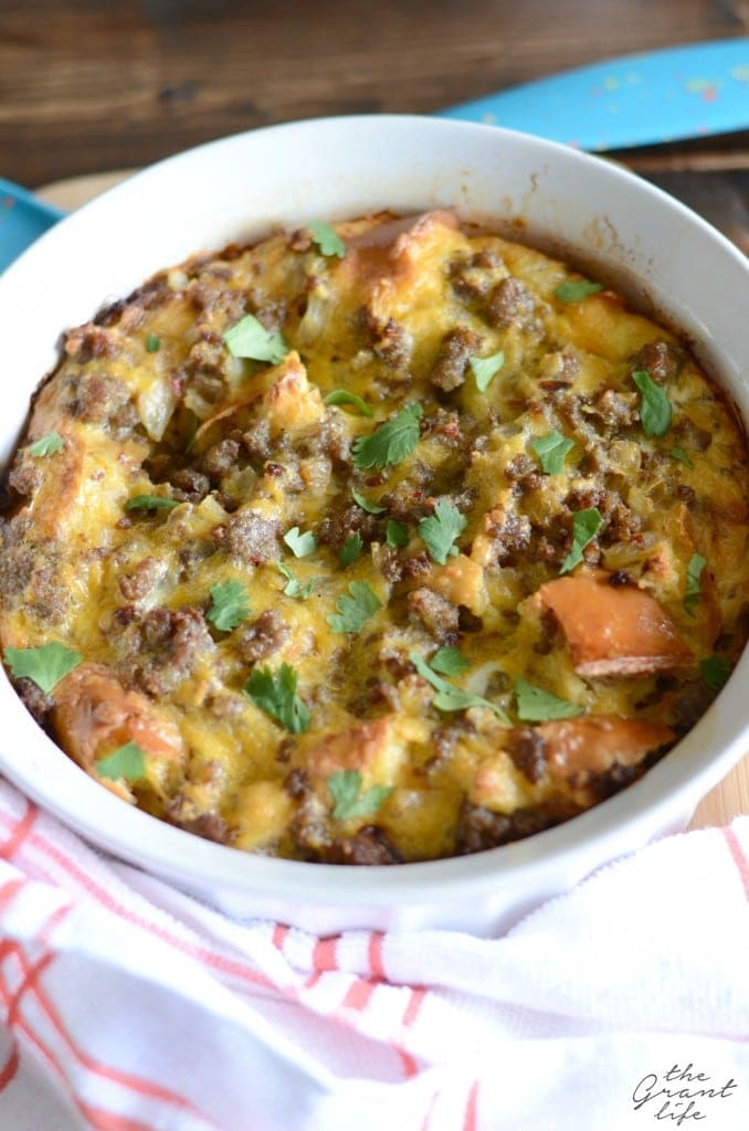 Mexican breakfast casserole recipe