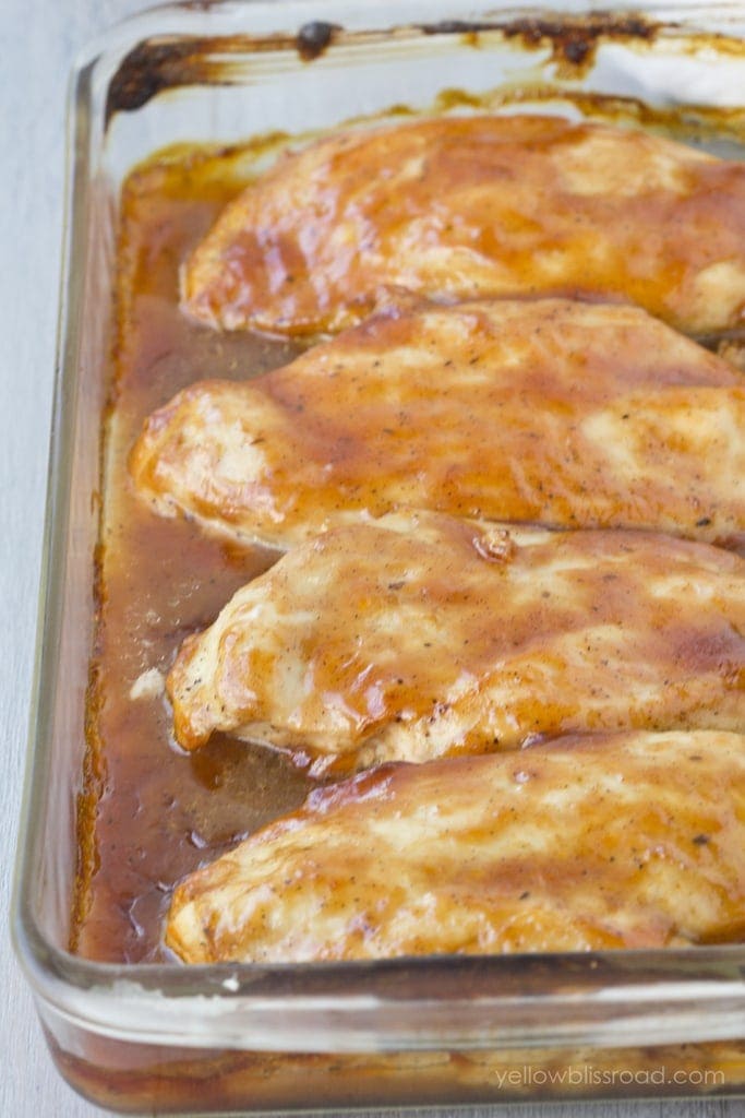 Tender and Juicy Baked Barbecued Chicken