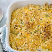 Twice Baked Potato Casserole | YellowBlissRoad.com