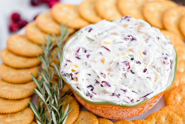 Cheese and Cranberry Spread