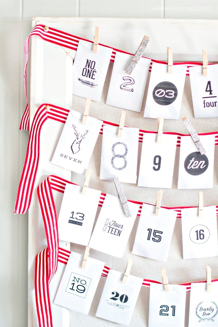 DIY Advent Calendar with Activity Cards