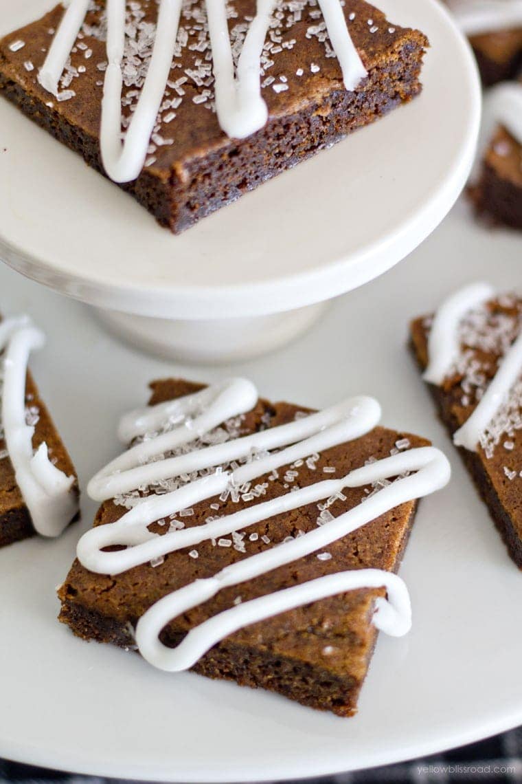 Spiced Gingerbread Bars Yellow Bliss Road