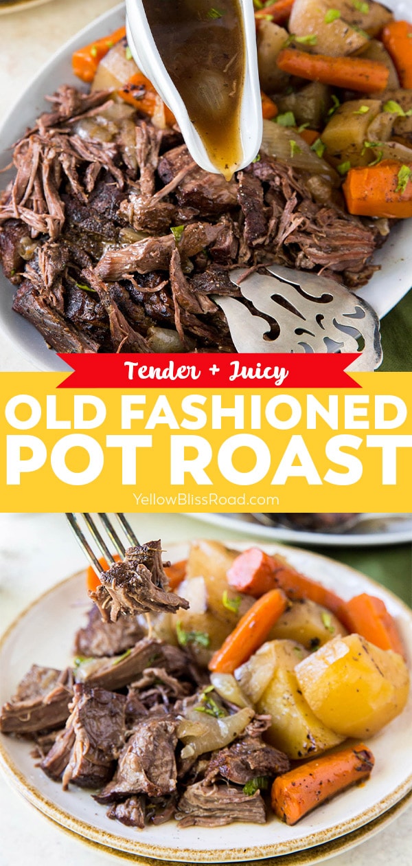 Dutch Oven Pot Roast (Easy and Full of Flavor!) | YellowBlissRoad.com
