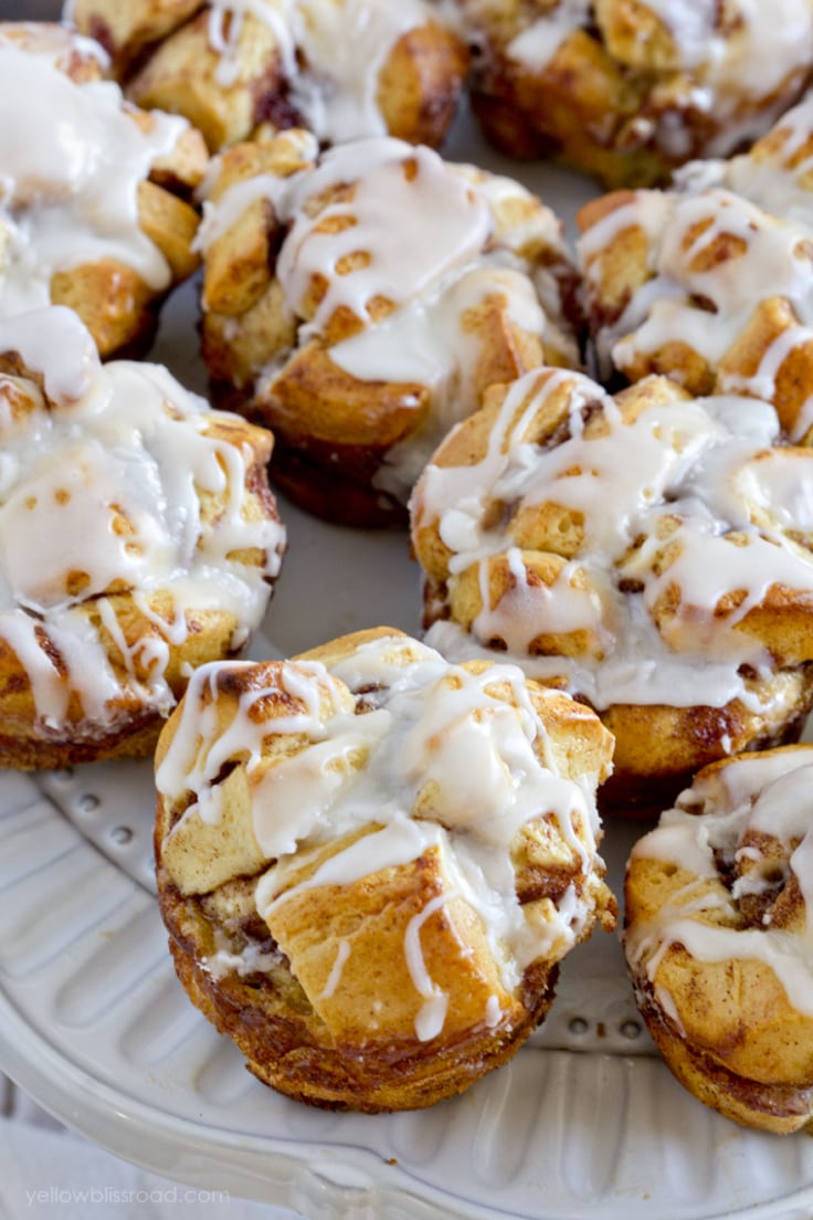 French Toast Cinnamon Roll Muffins Yellow Bliss Road