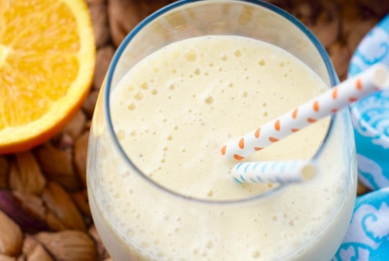 Orange Colada Smoothie | YellowBlissRoad.com