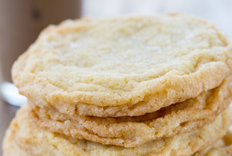 Cornmeal Sugar Cookies Yellow Bliss Road